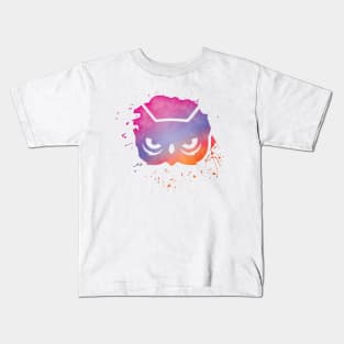 Watercolor Owl Kids T-Shirt